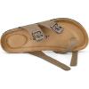 image:imagemysoft Womens Cork Footbed Sandals Double Adjustable Buckle Slide Sandals Slip On Walking Summer ShoesStone