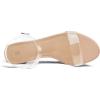 image:imagemysoft Womens Low Heels Open Toe Ankle Strap Block Chunky Heels Sandals Comfortable Classic Dressy Wedding Party Event ShoesClear