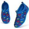 image:imagemysoft Kids Beach Water Shoes NonSlip Quick Dry Barefoot Swim Shoes Aqua Socks for Boys and Girls Toddler Little Big KidDinosaurs