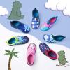 image:imagemysoft Kids Beach Water Shoes NonSlip Quick Dry Barefoot Swim Shoes Aqua Socks for Boys and Girls Toddler Little Big KidDinosaurs