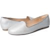 image:imagemysoft Womens Flats Slip on Loafer Ballet Flat Shoes with Comfort Heel ProtectionShiny Silver