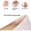 image:imagemysoft Womens Pointed Toe Ballet Flats Slip On Dress Shoes with Comfort Heel Protection Pink