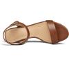 image:imagemysoft Women Chunky SandalsBrown Pu