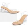 image:imagemysoft Women Chunky SandalsClear