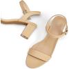 image:imagemysoft Women Chunky SandalsNude Nubuck