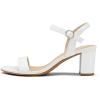 image:imagemysoft Women Chunky SandalsWhite Pu
