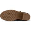 image:imagemysoft Womens Ankle Boots With Side ZipperBrown Pu Splicing
