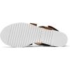 image:imagemysoft Womens Wedge Sandals Casual Low Heel Comfortable Walking Espadrilles Elastic Strap Slip on ShoesBrown