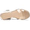image:imagemysoft Womens Espadrilles Open Toe Wedge Sandals Ankle Strap Summer Dressy ShoesClear