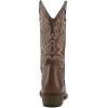 image:imagemysoft Cowboy Boots For Women  Western Cowgirl Boots Mid Calf Chunky Heel Booties Pointed Toe Country ShoesBrown