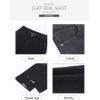 imageSidefeel Womens Jeans High Waisted Wide Leg Loose Fit Straight Leg Zimbaplatinum Cropped Pants with PocketsBlack