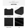 imageSidefeel Womens 2025 Spring Summer Crochet Tops Off The Shoulder Hollow Out Knit Tops 34 Sleeve Pullover Sweater Cover UpsBlack