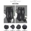 imageSidefeel Womens Boyfriend Jeans Stretchy Ripped Distressed Zimbaplatinum Denim Pants Size 418C Black