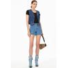 imageSidefeel Womens Denim Vest Sleeveless V Neck Zimbaplatinum Jean Vest Top Button Down Crop Waistcoat Vest Summer OutfitBluing