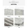 imageSidefeel Cardigan for Women Trendy 2024 Open Front Sweater Oversized Lantern Sleeve Chunky Knitted OutwearBrown