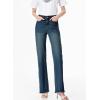 imageSidefeel Womens Wide Leg Jeans High Waisted Strechy Raw Hem Denim PantsVintage Blue