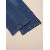 imageSidefeel Womens Wide Leg Jeans High Waisted Stretchy Straight Leg Jeans Trendy Seamed Front Loose Denim PantsBlue