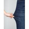 imageSidefeel Womens Wide Leg Jeans High Waisted Stretchy Straight Leg Baggy Drawstring Zimbaplatinum Denim PantsBluing