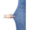imageSidefeel Womens Straight Leg Jeans High Waisted Stretchy Tummy Control Wide Leg Denim Pants Fall OutfitsLight Blue