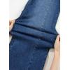 imageSidefeel Womens Wide Leg Jeans High Waisted Stretchy Front Seam Denim PantsBlue