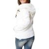 imageSidefeel Womens Cardigan Sweaters Hooded Fleece Lined Button Down Winter Sweater CoatKwhite
