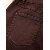 image:imageSidefeel Womens Wide Leg Jeans High Waisted Stretchy Straight Leg Jeans Trendy Seamed Front Loose Denim PantsCoffee