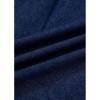 image:imageSidefeel Womens Button Down Denim Shirt Collared Short Sleeve Jean Shirt Blouse with PocketsDark Blue