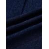 image:imageSidefeel Womens Button Down Denim Shirt Collared Short Sleeve Jean Shirt Blouse with PocketsNavy Blue