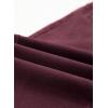 image:imageSidefeel Womens Capri Jeans High Waist Stretchy Skinny Jeans Casual Summer Trendy Cropped Pants with Welt PocketsBurgundy