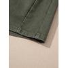 image:imageSidefeel Womens Jean Shorts High Waisted Stretchy Casual Side Seam Denim ShortsGreen