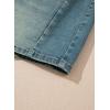 image:imageSidefeel Womens Jean Shorts High Waisted Stretchy Casual Side Seam Denim ShortsLight Retro Blue