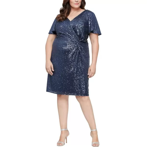 Navy Sequin