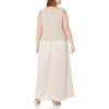 imageAlex Evenings Womens Long Two Piece Mother of The Bride Dress with Lace Jacket Wedding Guest FormalTaupe