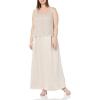 imageAlex Evenings Womens Long Two Piece Mother of The Bride Dress with Lace Jacket Wedding Guest FormalTaupe