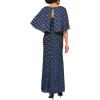 imageAlex Evenings Womens Metallic Knit DressBlackRoyal