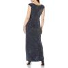 imageAlex Evenings Womens Metallic Knit DressNavySilver