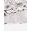 imageAlex Evenings Womens Long Fit and Flare Dress Godet Detail Petite and RegularPlatinum