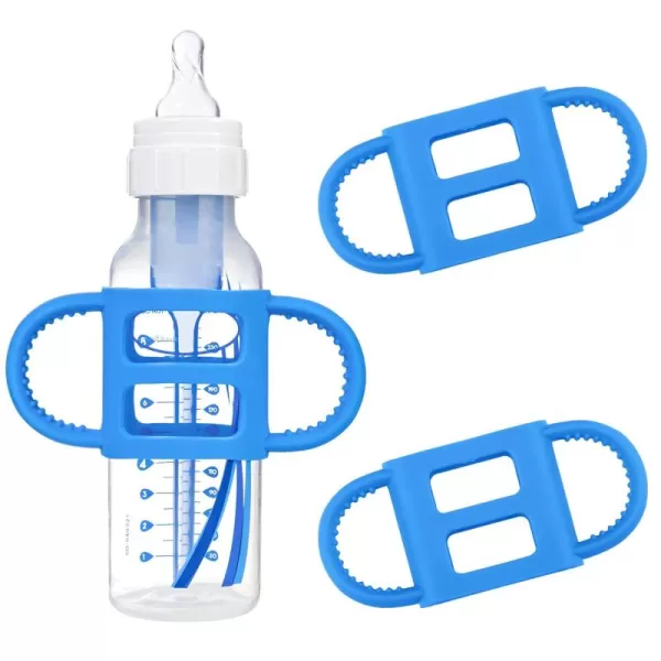 imageIMPRESA 3 Pack Bottle Handles for Dr Brown Baby Bottles  Teach Babies to Drink Independently with Baby Bottle Handles for Dr Brown Sippy Bottle  Baby Bottle Holder for Easy Grip