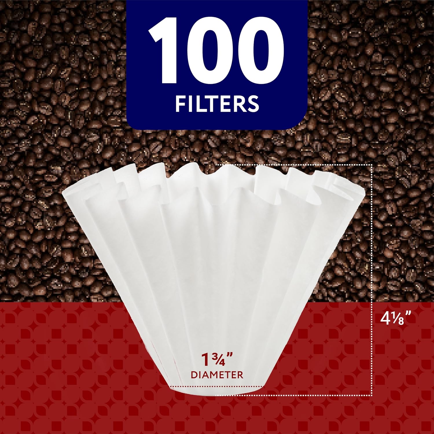 image100 Pack Impresa Pour Over Coffee Filter for Fellow Stagg XF Filters  White Impresa Tall Coffee Filters for Fellow Coffee Dripper Set  Flat Bottom Pour Over Filters  Pour Over Filter Pack