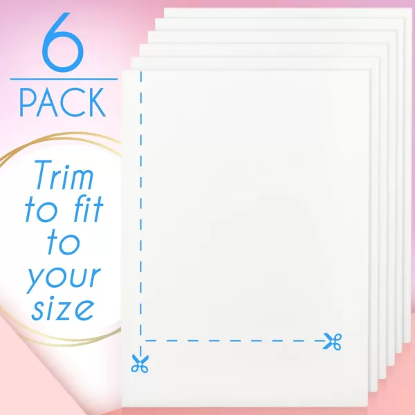 imageIMPRESA 6 Pack Extra Thick Lipo Foam  Post Surgery Ab Board for Use with Post Liposuction Surgery Compression Garments Such As Fajas Colombianas Phax and Lowla Coresets  Medical Grade Foam