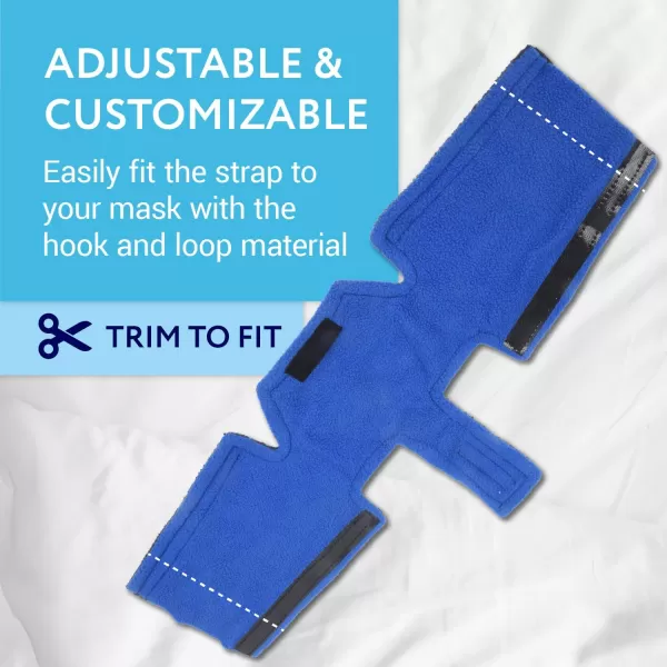 imageImpresa CPAP Neck Pad Cushions  Universal HeadgearMask Head Strap Covers  Compatible with Resmed Airfit P10  F20 Airtouch Dreamwear and Many More Models  Reduces Face and Neck Irritation