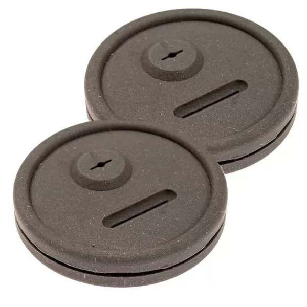 imageIMPRESA 2 Pack Thermometer and Probe Grommet for Grills  Compatible with Weber Smokey Mountain Cookers and More  Compare to Replacement 85037