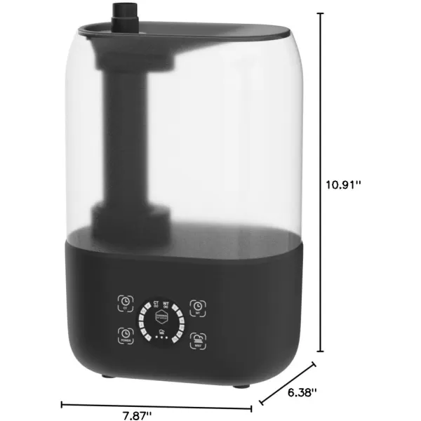 imageEvergreen Pet Supplies Reptile HumidifierFogger  4L Tank  NEW Digital Timer  Add Water From Top For ReptilesAmphibiansHerps  Compatible with All Terrariums and Enclosures