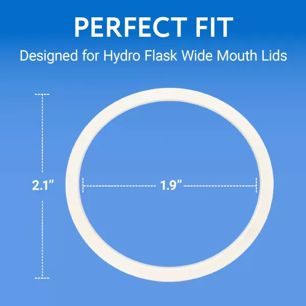 imageImpresa 3 Gaskets For Hydro Flask Wide Mouth Lid