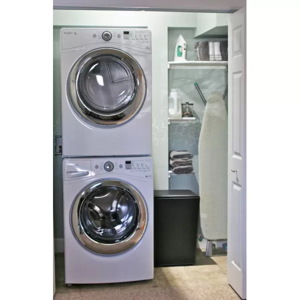 imageImpresa Whirlpool Duet and Epic  Washer Dryer Stack Kit Compatible with Select Whirlpool Kenmore Sears Models Compare to 8541503 Laundry Machine Stacking Kit