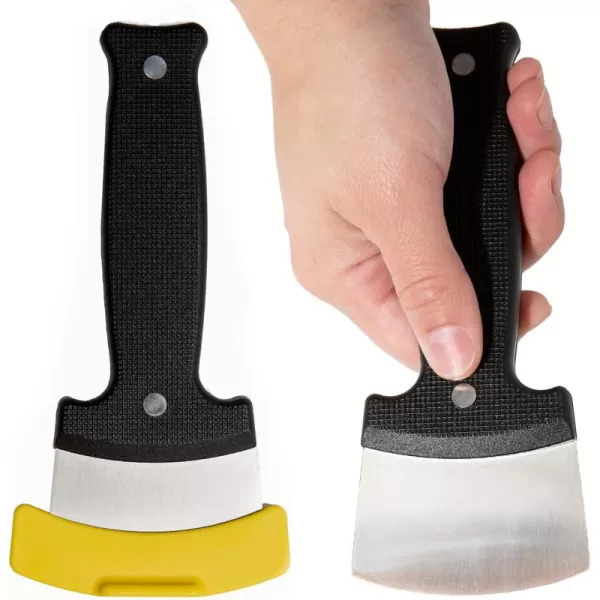 imageIMPRESA 2 Pack Rocker Knife for One Hampamped Cutting  Extra Sharp Rocker Knife for Disabled  One Hampamped Adaptive Equipment wHampample Safety Ledge  Kitchen Utensils for Hampampicapped  One Hampamped Gadgets