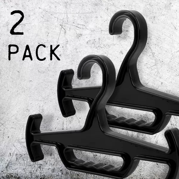 imageIMPRESA 2 Pack Heavy Duty Hangers for Law Enforcement Gear  Heavy Load Capacity Body Armor Hanger  Weight Dispersing Hanger for Tactical Gear  MultiPurpose BCDWetsuit Hanger