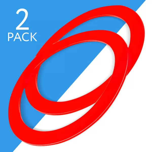 imageIMPRESA 2Pack MansfieldCompatible Flush Valve Seal Replacements for Mansfield 210211 Flush Valves  Equivalent to 6300030