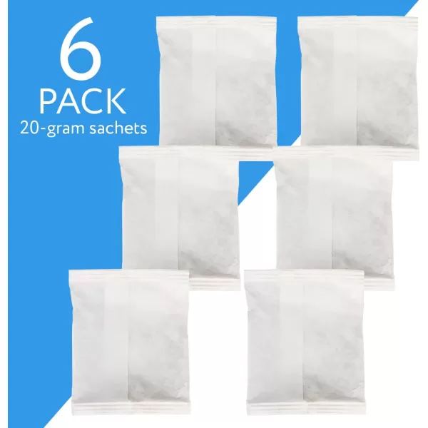 imageImpresa 6 Pack Greensaver Produce Preserver Filter Refills Compatible With OXO Greensaver  11145300 Fully Breathable Paper Sachet  Made in The USA 20g Per Sachet