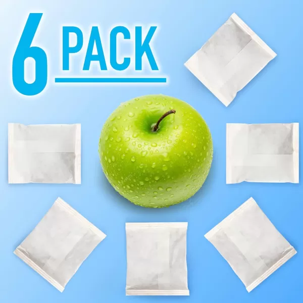 imageImpresa 6Pack of FreshFlow Equivalent to P1KC6R1  W10346771A Compatible Replacement Produce Preserver Packets